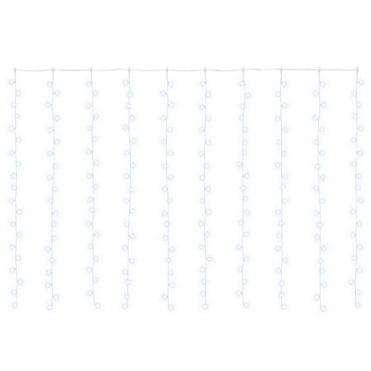 Tenda luminosa 200 LED Bianco freddo 300 x 200 cm