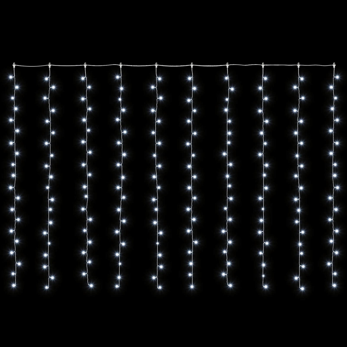 Tenda luminosa 200 LED Bianco freddo 300 x 200 cm