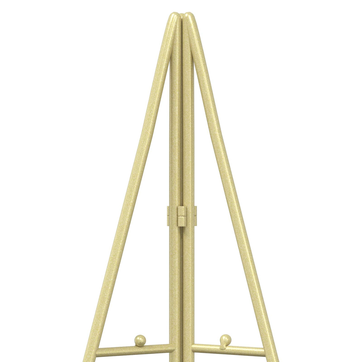 Albero di Natale in metallo KUOPIO 210 cm Acciaio Oro