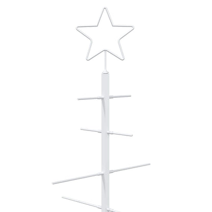 Albero di Natale in metallo con supporto KUOPIO 90 cm Acciaio