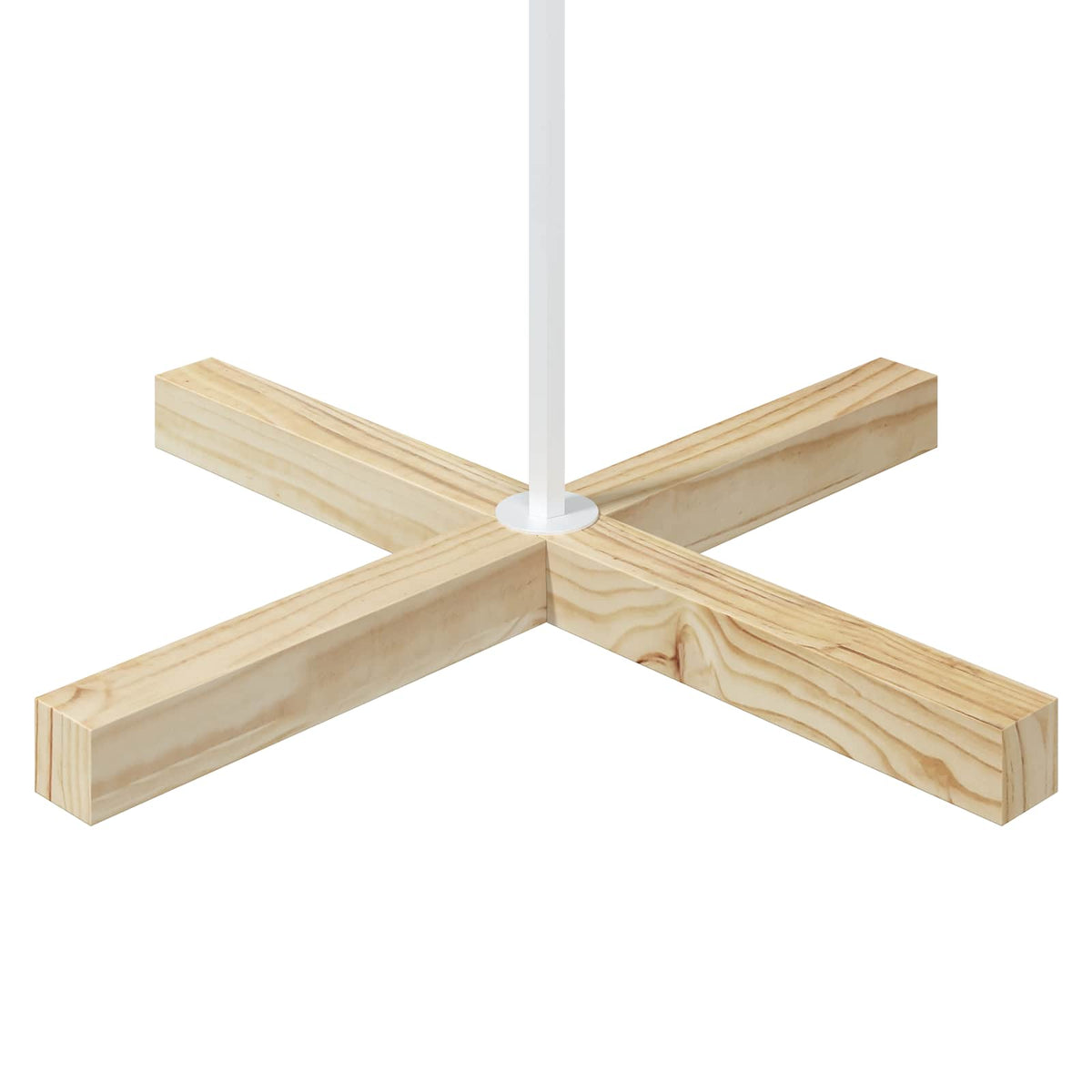 Albero di Natale in metallo con supporto KUOPIO 210 cm Acciaio | homemem39