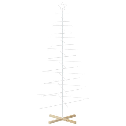 Albero di Natale in metallo con supporto KUOPIO 210 cm Acciaio | homemem39