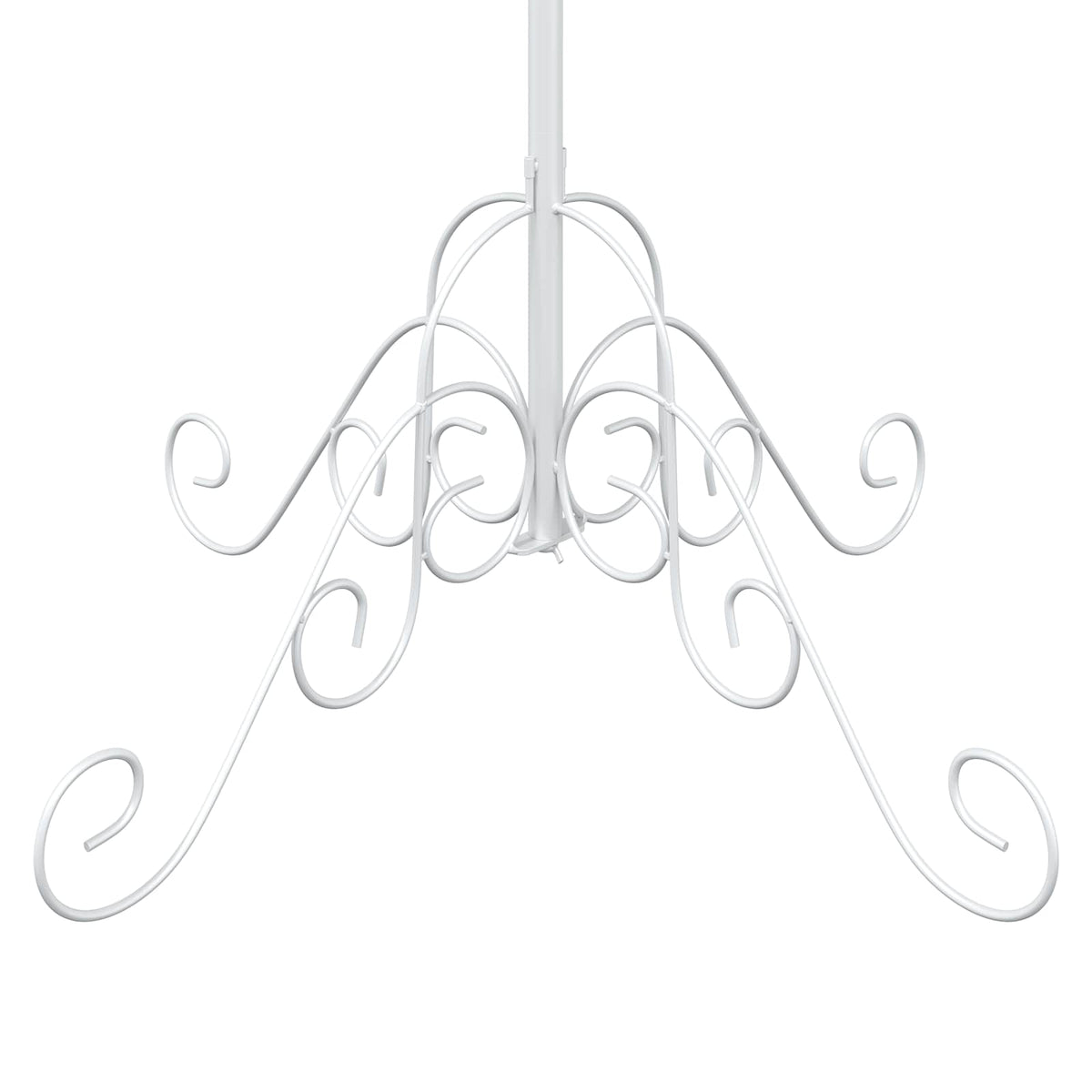 Albero di Natale in metallo KUOPIO 150 cm acciaio White