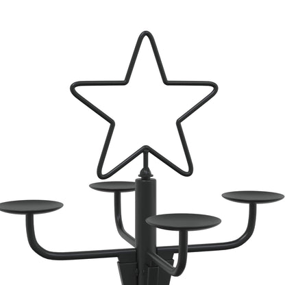 Albero di Natale in Metallo con Supporto KUOPIO 125 cm Acciaio