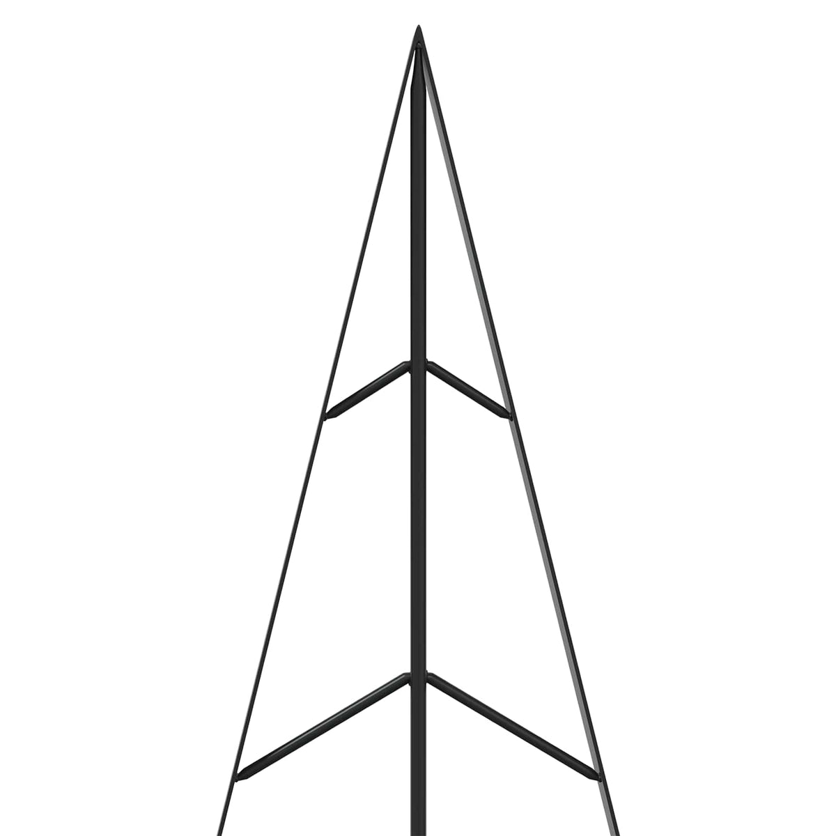 Albero di Natale in metallo con supporto KUOPIO 125 cm Acciaio | homemem39