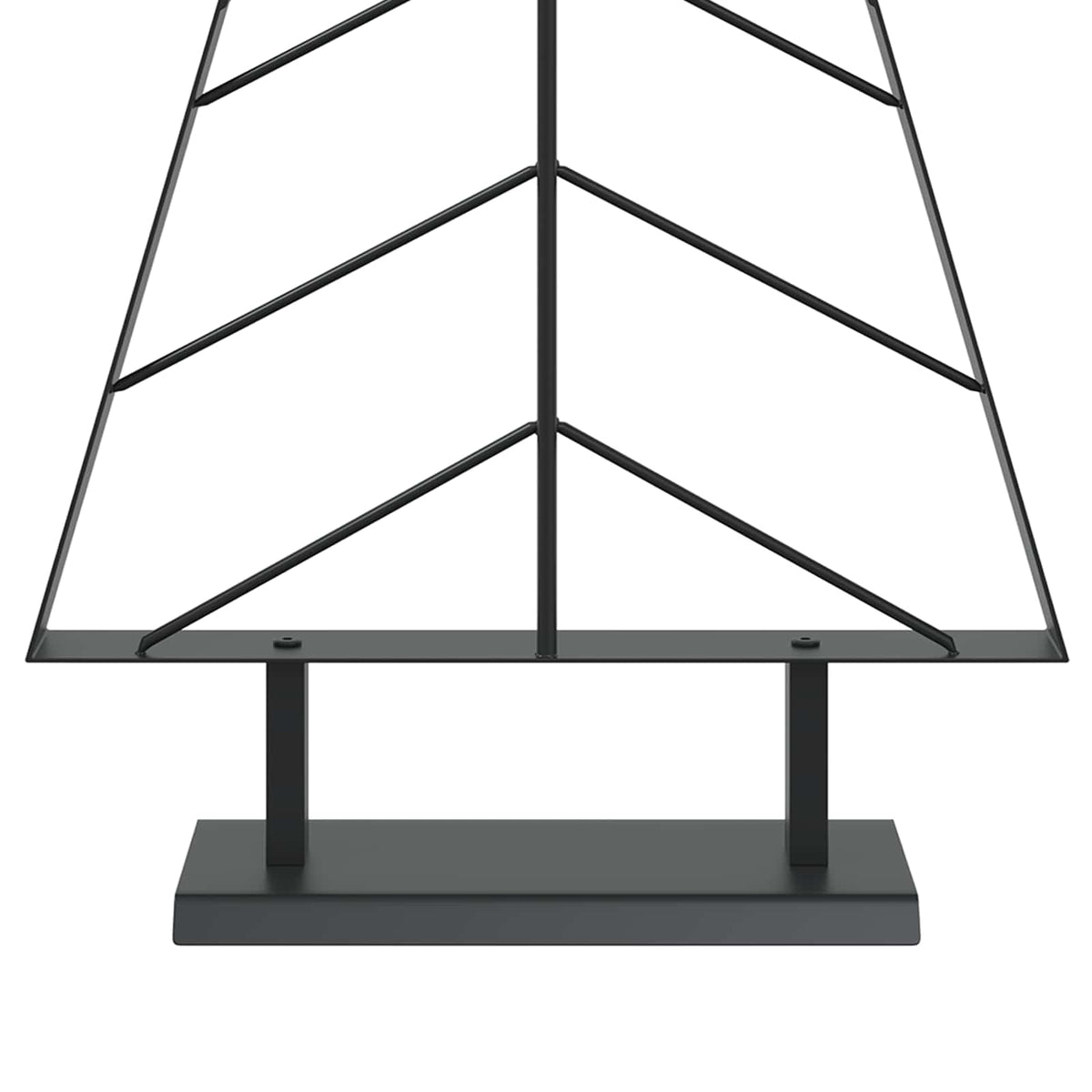 Albero di Natale in metallo con supporto KUOPIO 125 cm Acciaio | homemem39