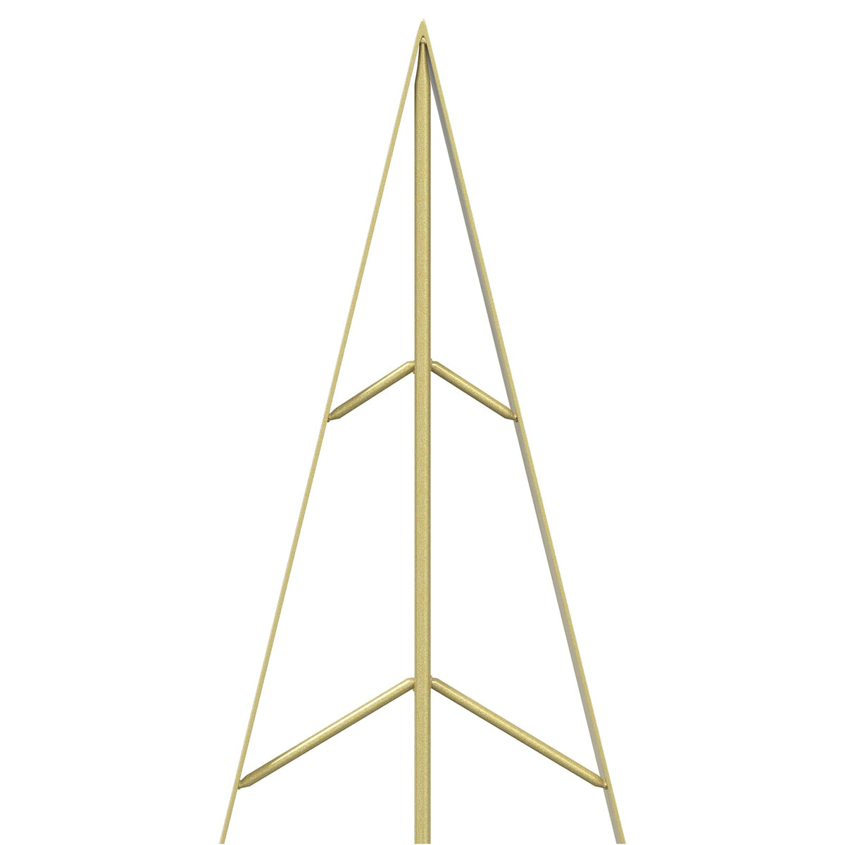 Albero di Natale in metallo con supporto KUOPIO 90 cm Acciaio | homemem39