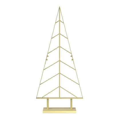 Albero di Natale in metallo con supporto KUOPIO 90 cm Acciaio