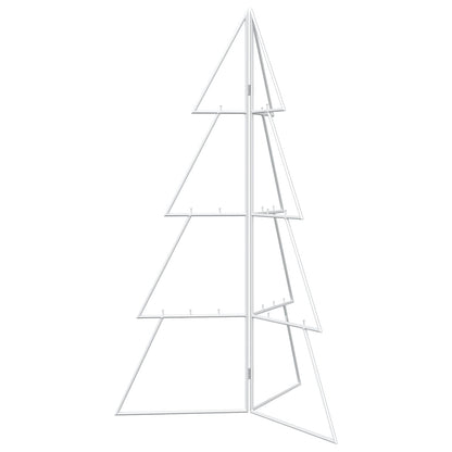 Albero di Natale in metallo KUOPIO 100 cm Acciaio Bianco | homemem39