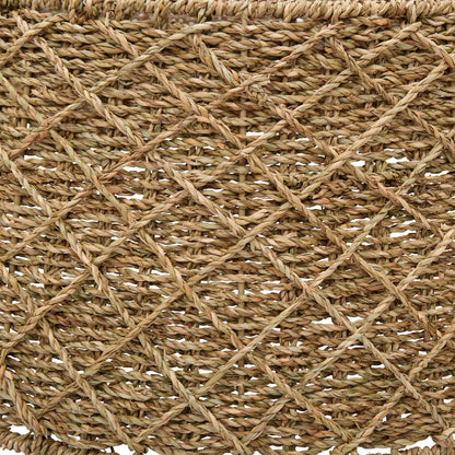Collare per Albero di Natale Rotondo Naturale Ø 45 x 22 cm | homemem39