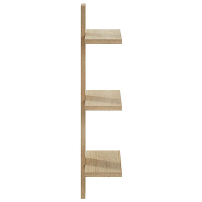 Scaffale da parete Rovere Sonoma 30 x 13.5 x 64.5 cm