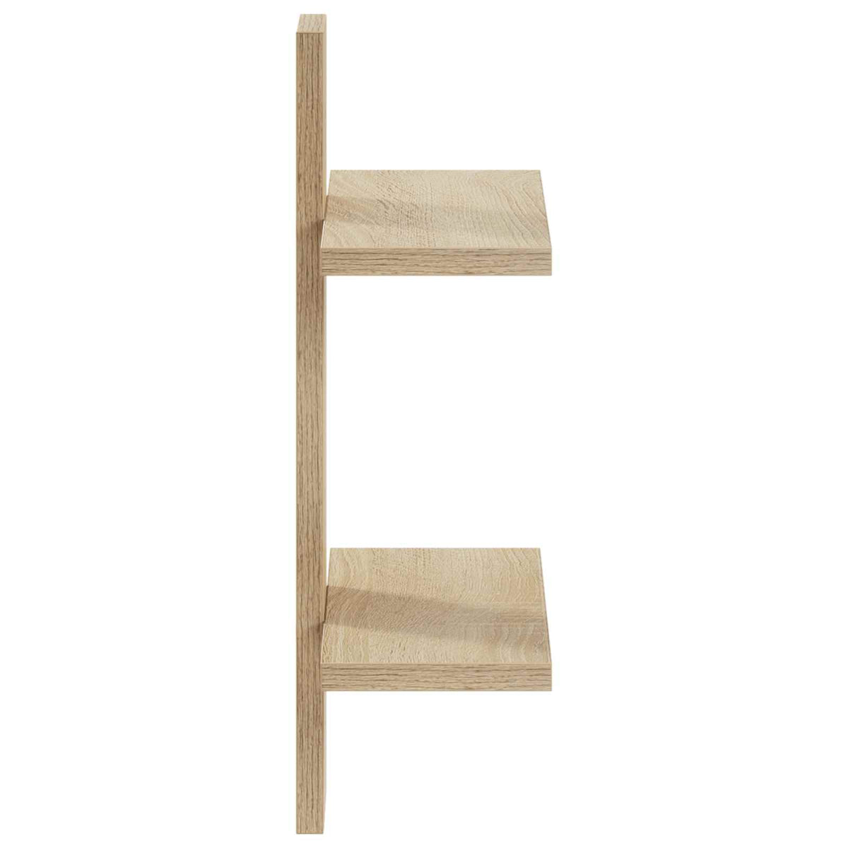 Scaffale da parete Rovere Sonoma 30 x 13.5 x 43 cm