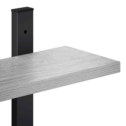 Scaffale da parete Sonoma grigio 102 x 13.5 x 80 cm | homemem39