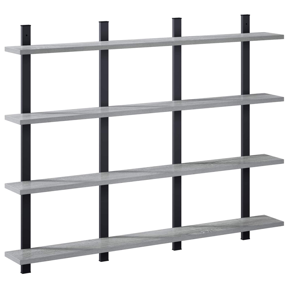 Scaffale da parete Sonoma grigio 102 x 13.5 x 80 cm