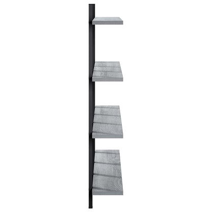 Scaffale da parete Sonoma grigio 102 x 13.5 x 80 cm | homemem39