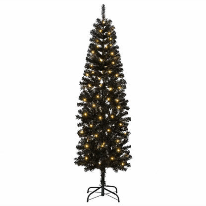 Albero di Natale Artificiale Sottile 210 cm 300 LED