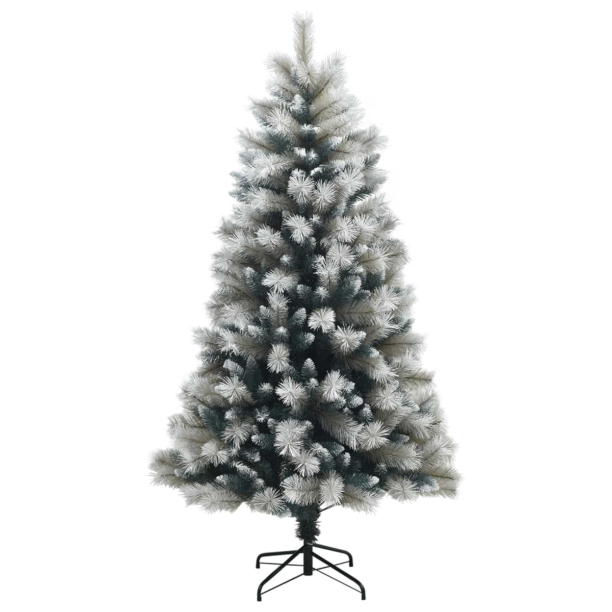Albero di Natale Artificiale con Rami Pieghevoli 120 cm 150 LED | homemem39