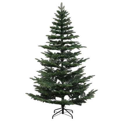 Albero di Natale artificiale con palline 150 cm 150 LED