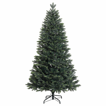 Albero di Natale Artificiale con Palline 120 cm 150 LED