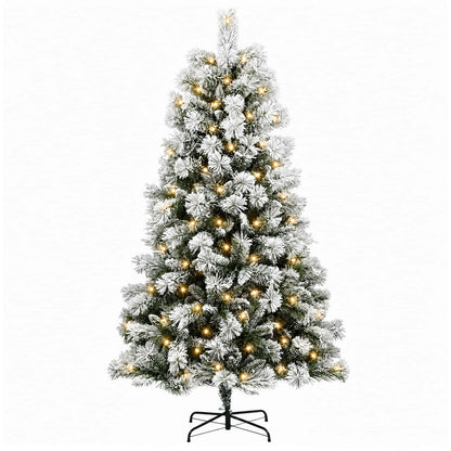 Albero di Natale Artificiale con Rami Pieghevoli 180 cm 300 LED | homemem39