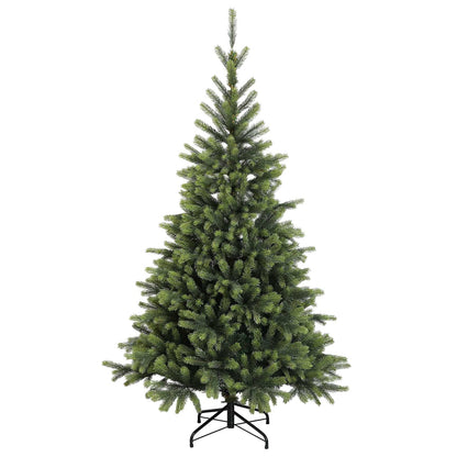 Albero di Natale artificiale con palline 210 cm 300 LED