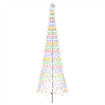 Albero di Natale LED 400 cm 450 LED Ferro