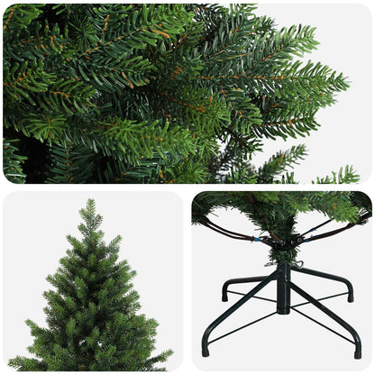 Albero di Natale Artificiale con Rami Pieghevoli 240 cm