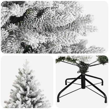 Albero di Natale Artificiale con Rami Pieghevoli 180 cm