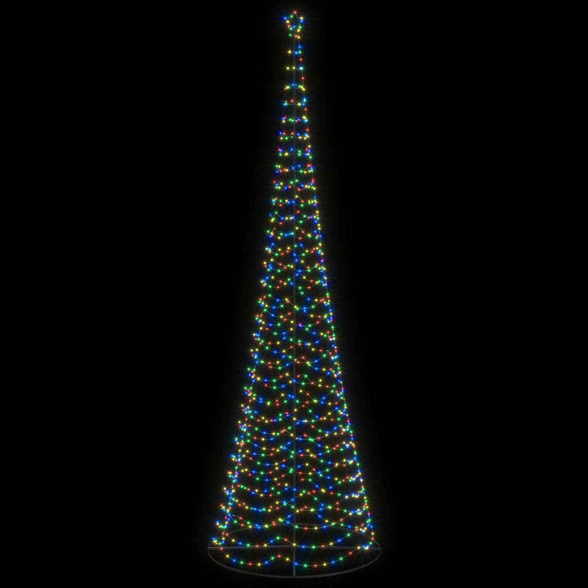 Albero di Natale LED a spirale con base EKENAS 500 cm 868 LED