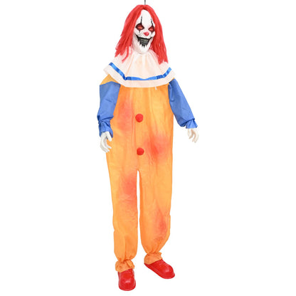 Clown spaventoso di Halloween SPOOKA Giallo e Blu