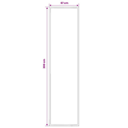 Tappeto Runner FLORNES Tessuto Arancione PP 7 mm | homemem39