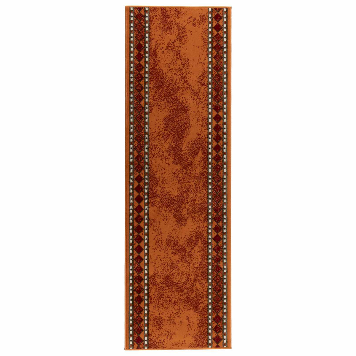 Tappeto Runner FLORNES Tessuto Arancione PP 7 mm | homemem39