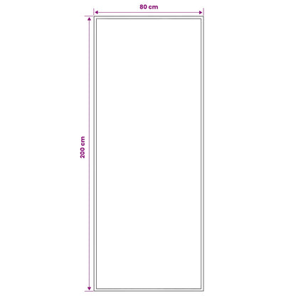 Tappeto Runner FLORNES Tessuto Blu PP 7 mm | homemem39
