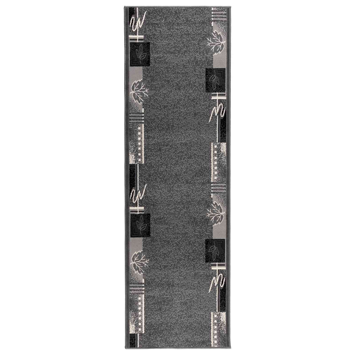 Tappeto Runner FLORNES Tessuto Grigio PP 7 mm