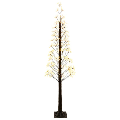 Albero di Natale Starburst Marrone 25 x 25 x 210 cm Plastica