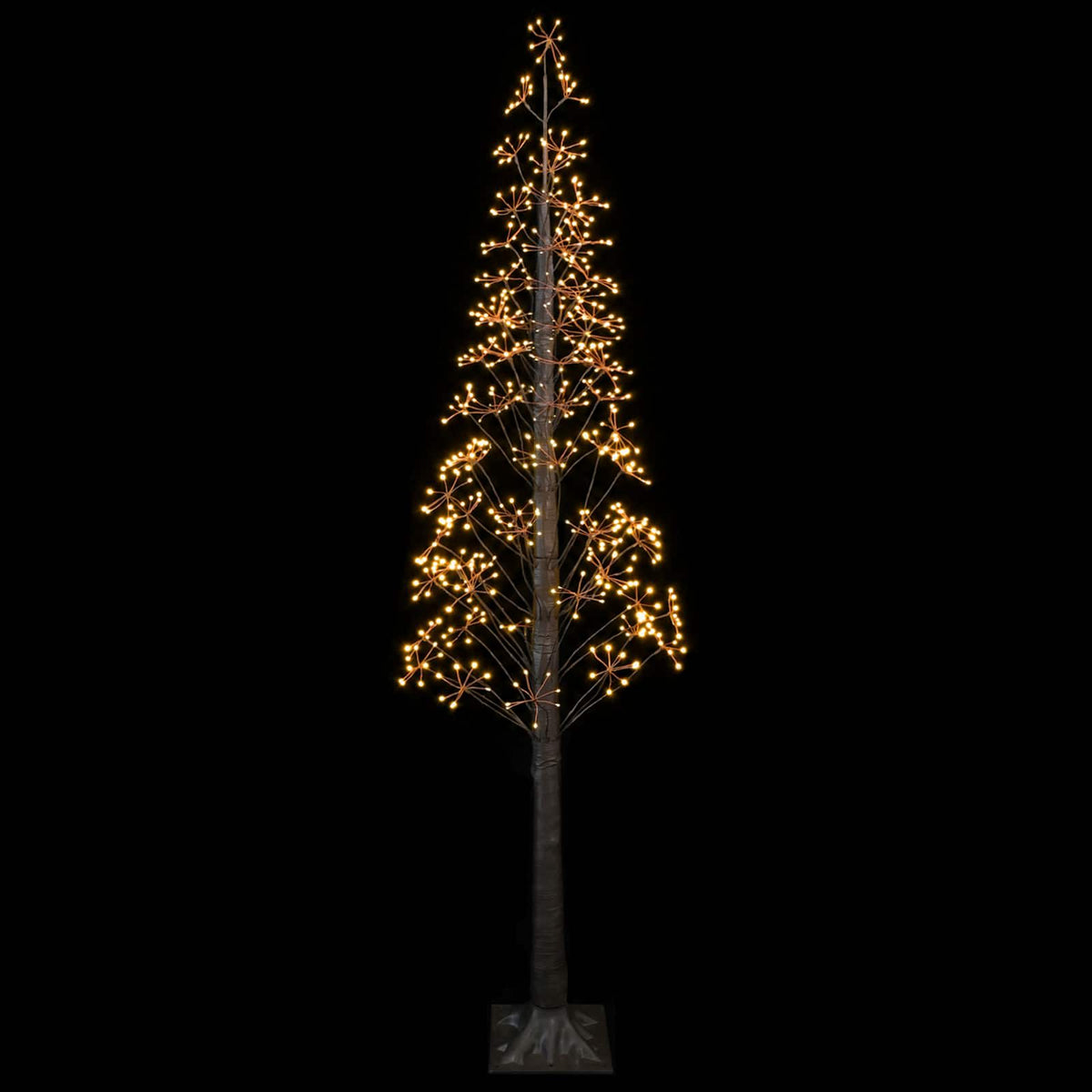 Albero di Natale Starburst Marrone 25 x 25 x 210 cm Plastica