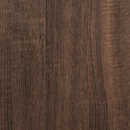 Espositore con Portaoggetti Rovere Marrone 31x30x60 Truciolato | homemem39