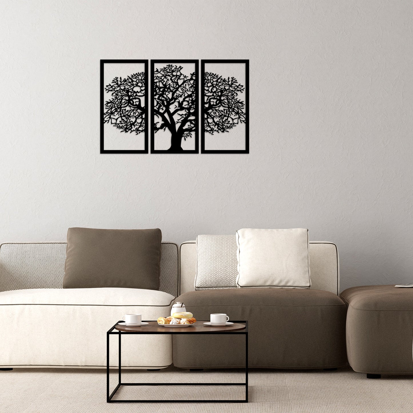 Accessorio Murale Decorativo in Legno