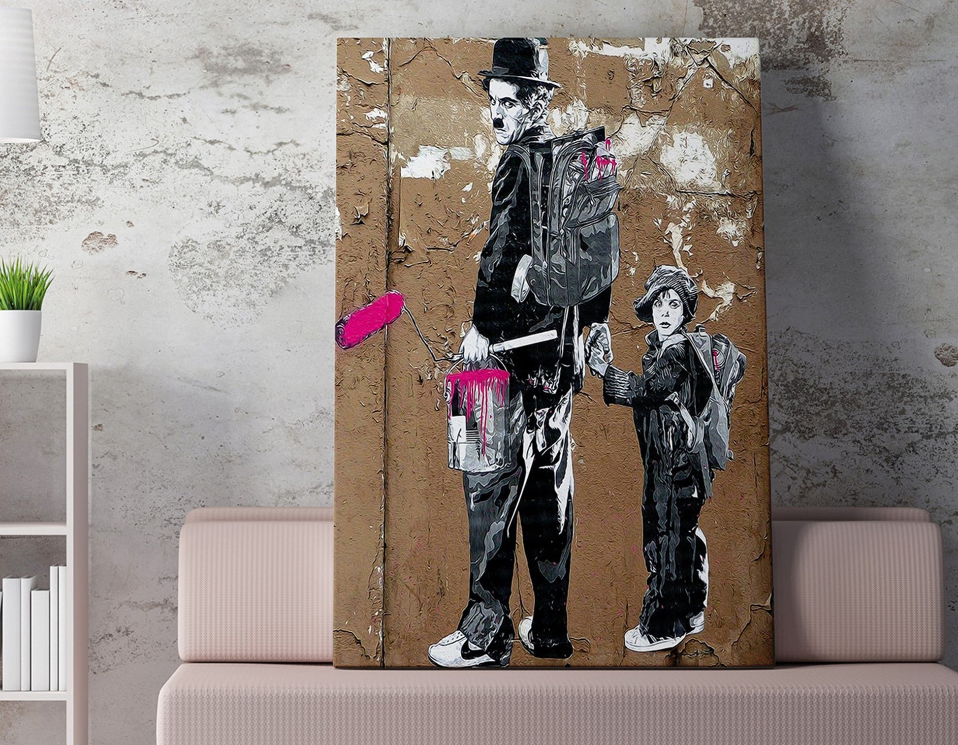 Decorative Framed Canvas Painting | homemem39
