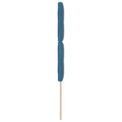 Testata LED vidaXL Blu scuro 90 cm Velluto