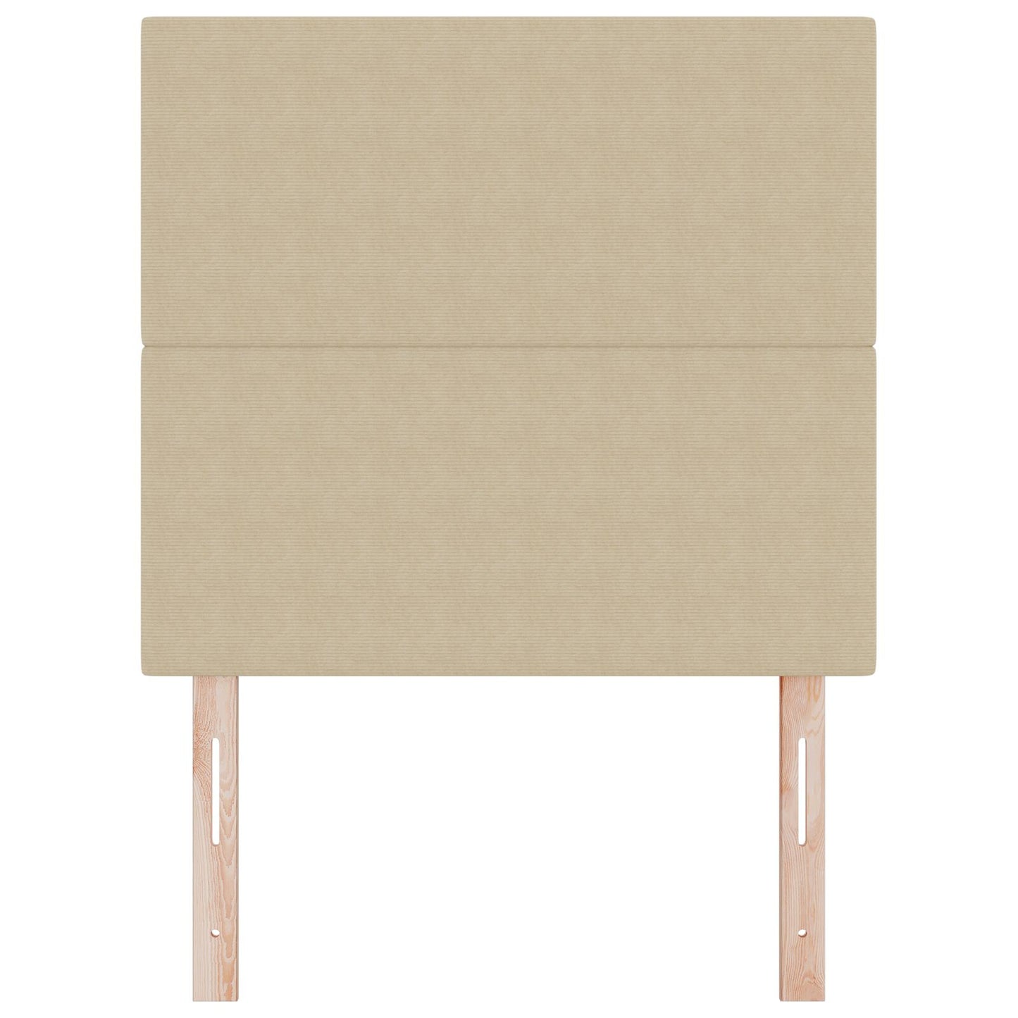 testiera vitaXL design semplice verde chiaro grigia 90 cm in tessuto corduroy