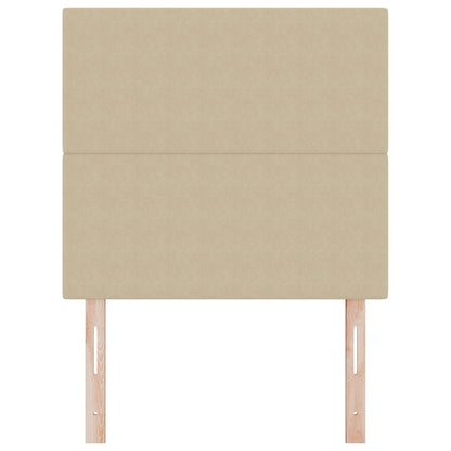 testiera vitaXL design semplice verde chiaro grigia 90 cm in tessuto corduroy