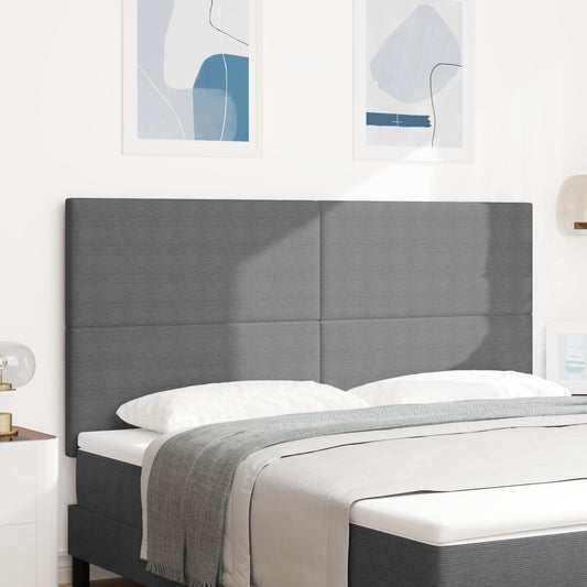 Testiera vidaXL Design Semplice Grigio Chiaro 180 cm in Tessuto Corduroy