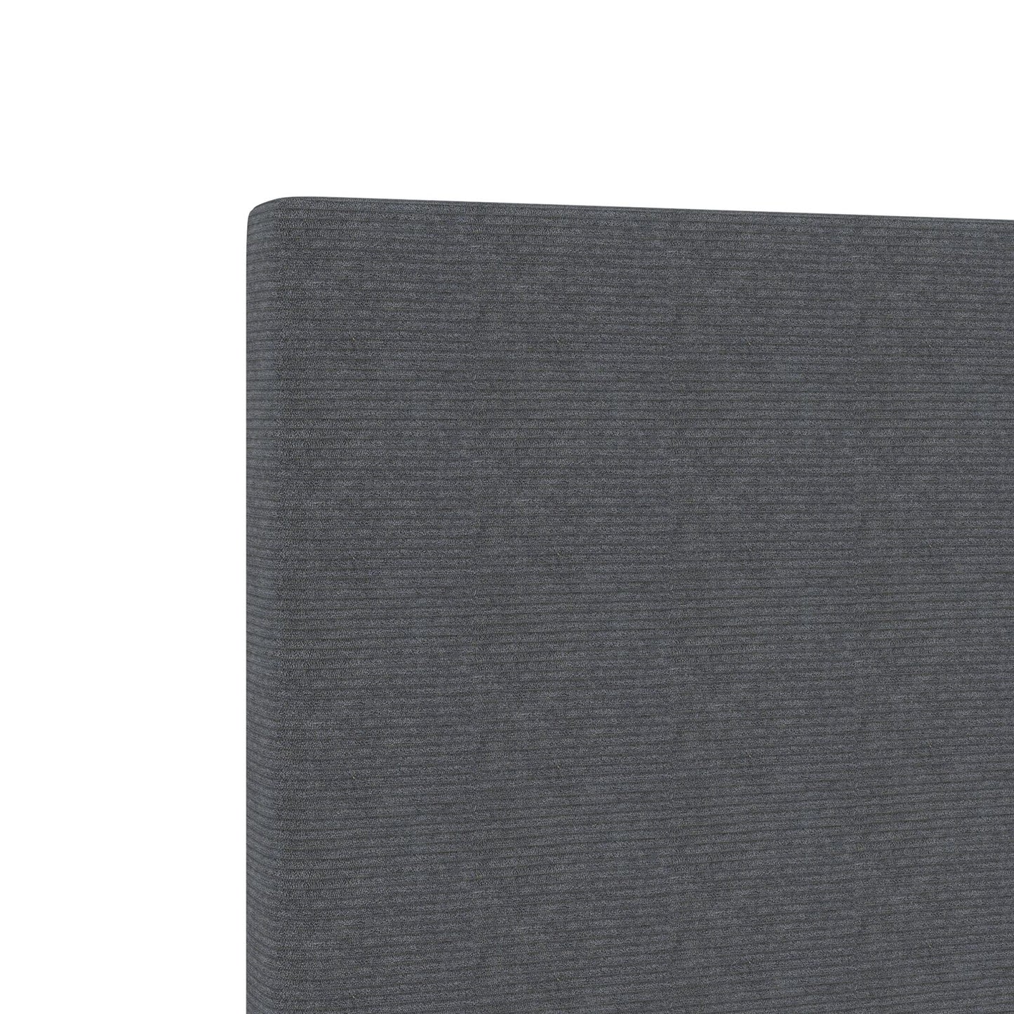 testiera vidaXL design semplice grigio scuro 180 cm in tessuto corduroy