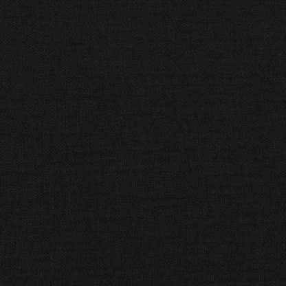 Giroletto a Molle con Materasso Nero 100x200 cm in Tessuto