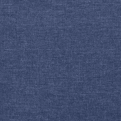 Giroletto a Molle con Materasso Blu 140x200 cm in Tessuto