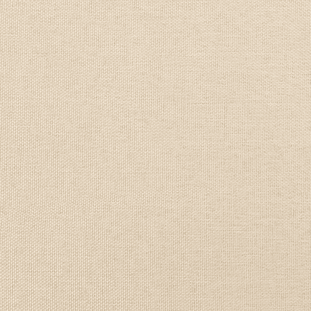Giroletto a Molle con Materasso Crema 200x200 cm in Tessuto | homemem39