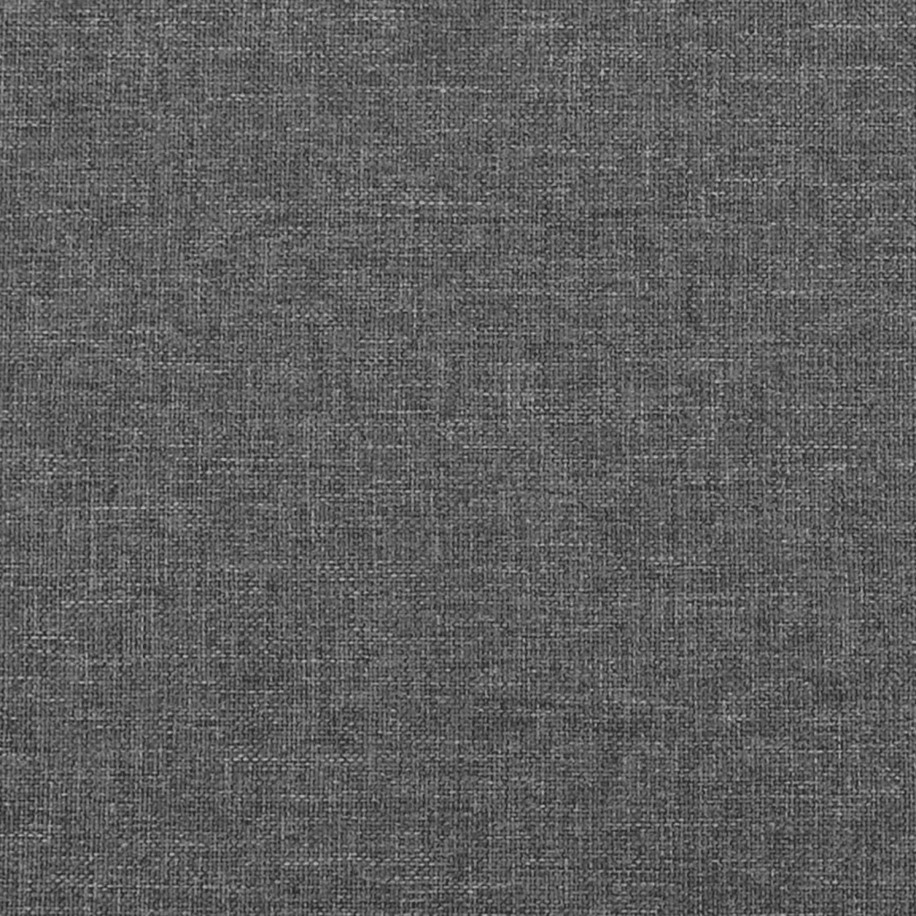 Giroletto a Molle con Materasso Grigio Scuro 140x190 cm Tessuto | homemem39