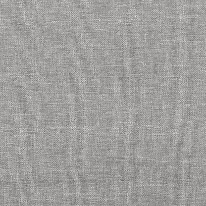 Giroletto a Molle con Materasso Grigio Chiaro 140x200cm Tessuto | homemem39