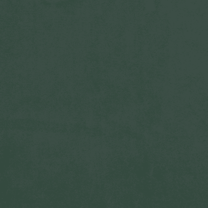 Giroletto a Molle con Materasso Verde Scuro 90x200 cm Velluto